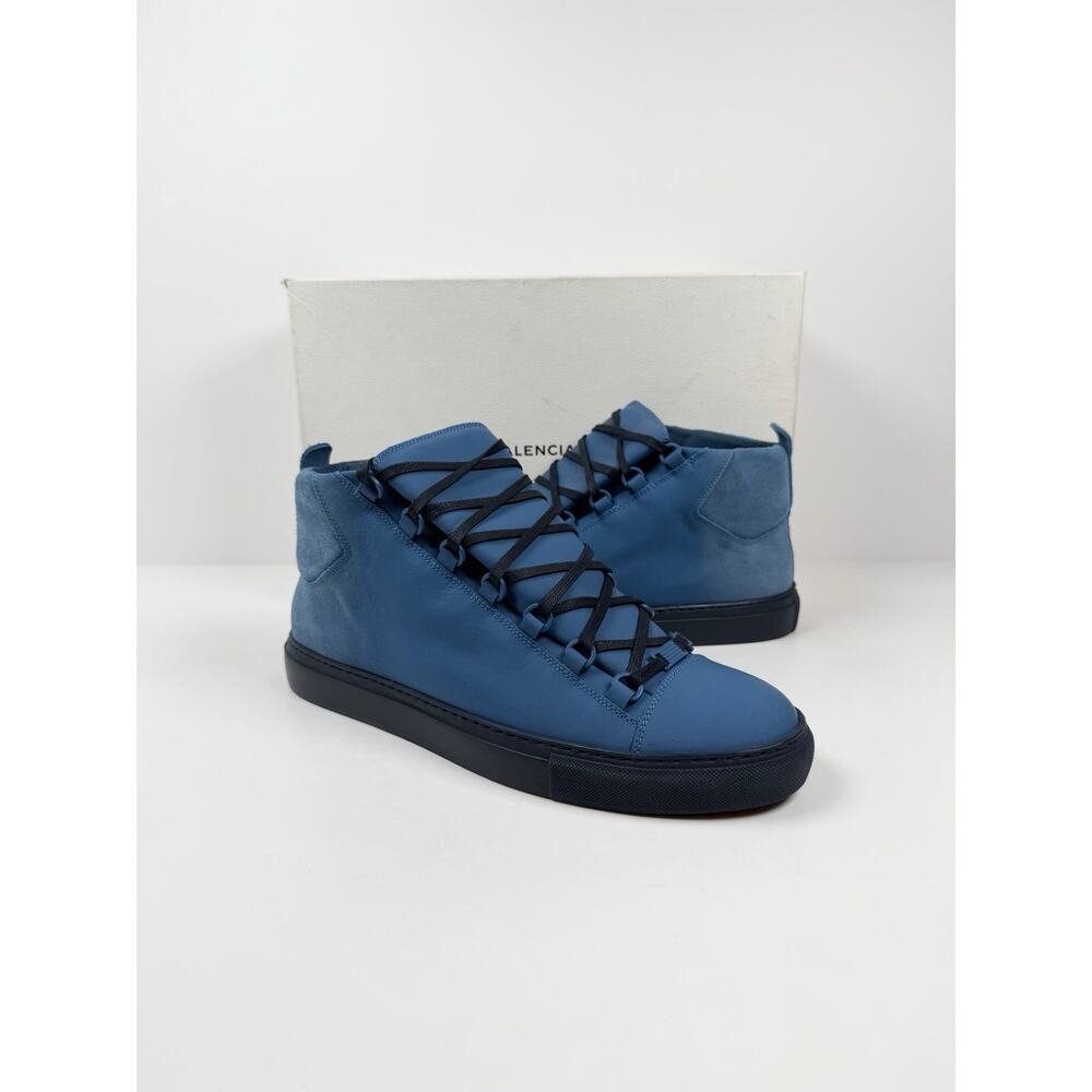 Size 44EU/11US - Balenciaga Arena Leather Suede High Top - Picture 2 of 8